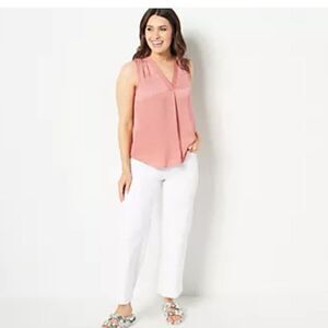 NYDJ Theresa wide leg pants with fit, and tuck tuck technology